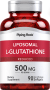 Liposomal L-Glutathione (Reduced), 500 mg (per serving), 90 Quick Release Softgels