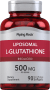 L-Glutationa lipossômica (reduzida), 500 mg (por dose), 90 Gels de Rápida Absorção