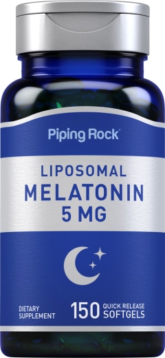 Liposomal Melatonin, 5 mg, 150 Snel afgevende softgels