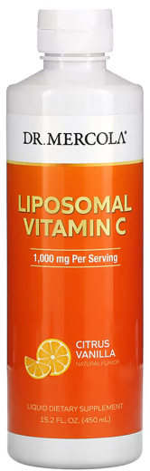 Liposomal Vitamin C (Citrus Vanilla), 1000 mg, 15.2 fl oz (450 mL) Bottle