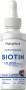 Cecair Biotin, 10,000 mcg, 2 fl oz (59 mL) Botol