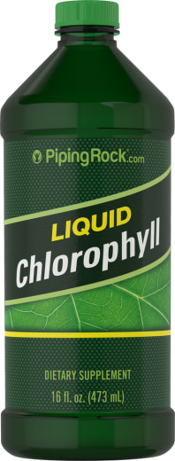 Flytande klorofyll, 100 mg (per portion), 16 fl oz (473 mL) Flaska