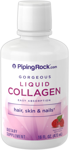 Liquid Collagen Delicious Natural Berry Flavor, 16 fl oz (473 mL) Bottle