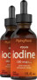 Iodin Cecair, 2 fl oz (59 mL) Botol Penitis, 2  Botol