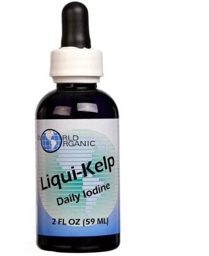 Liquid Kelp Daily Iodine, 2 fl oz (59 mL) Dropper Bottle
