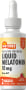 Melatonina líquida (frutas vermelhas naturais), 10 mg, 2 fl oz (59 mL) Frasco conta-gotas