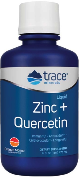 Liquid Zinc + Quercetin, 16 fl.oz (1 pt) 473 mL Bottle