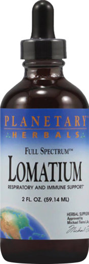 Lomatium fullspektrumvätska, 2 fl oz (59 mL) Pipettflaska