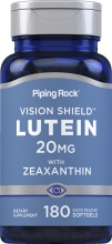 Lutein + Zeaxanthin, 20 mg, 180 Quick Release Softgels