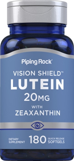 Lutein + Zeaksantin, 20 mg, 180 Gelovi s brzim otpuštanjem