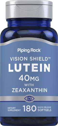 ลูทีน + ซีแซนทิน, 40 mg, 180 ซอฟต์เจลแบบปล่อยตัวยาเร็ว