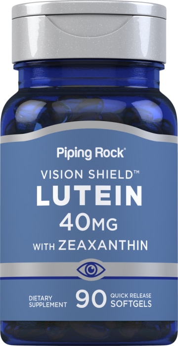 Lutéine + Zéaxanthine, 40 mg, 90 Capsules molles à libération rapide