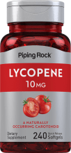 Lycopène, 10 mg, 240 Capsules molles à libération rapide