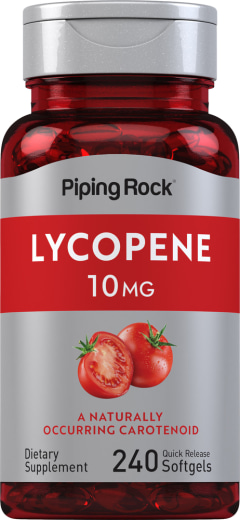 Lycopeen , 10 mg, 240 Snel afgevende softgels