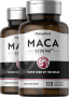 Maca , 3200 mg (por porción), 120 Cápsulas de liberación rápida, 2  Botellas/Frascos