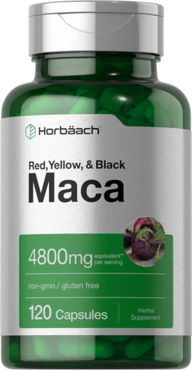Maca, 4800 mg, 120 Capsules