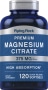 Magnesium Sitrat , 375 mg (setiap sajian), 120 Gel Lembut Lepas Cepat