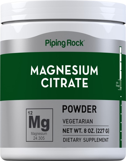 Magnesiumsitratpulver, 8 oz (227 g) Flaske