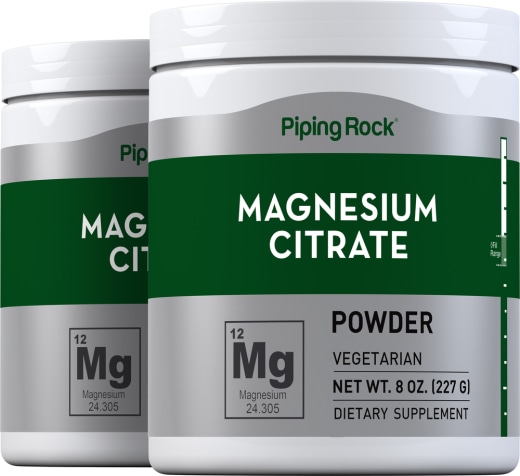 Magnesium Citrate Powder, 8 oz (227 g) Bottles, 2  Bottles
