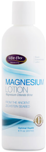 Magnesio Loción, 8 oz Botella/Frasco