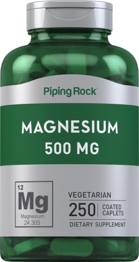 Magnesium Oksida , 500 mg, 250 Caplet Bersalut