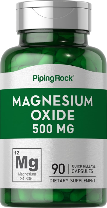 Magnesium Oxide, 500 mg, 90 Quick Release Capsules