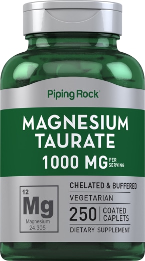 Magnesium Taurate, 1000 mg, 250 Coated Caplets