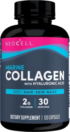Marine Collagen Peptides, 120 Fish Gelatin Capsules