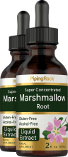 Marshmallow Root Liquid Extract Alcohol Free, 2 fl oz (59 mL) Dropper Bottle, 2  Dropper Bottles