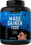 Mass Gainer 1300 (tömegnövelő) (kolosszális csokoládé), 6 lb (2.721 kg) Palack