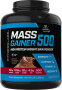 Mass Gainer 500 (kladdig chokladbrownie) , 5 lb (2.268 kg) Flaska