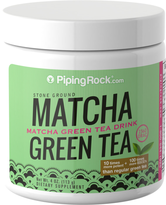 Matcha Green Tea Powder, 4 oz (113 g) Jar