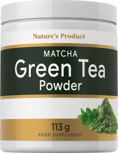 Chá verde em pó Matcha, 4 oz (113 g) Boião