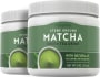 Matcha-Grünteepulver, 8 oz (226 g) Glas, 2  Gläser