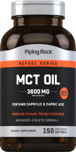 MCT Oil, 3600 mg, 150 Quick Release Softgels