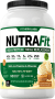 Shake de Reposição Alimentar NutraFit (baunilha natural), 2.28 lb (1.035 kg) Frasco
