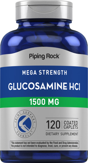 Megaglukozamin HCI, 1500 mg, 120 Kapsule s premazom