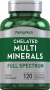 Mega Multi-mineraler med chelat, 120 Kapsler for hurtig frigivelse