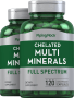 Mega Multi Chelated Minerals, 120 Kapseln mit schneller Freisetzung, 2  Flaschen