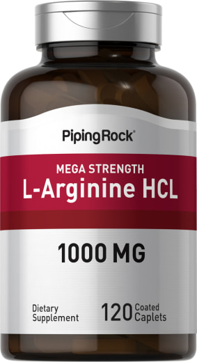 L-Arginina HCL massima efficacia (Tipo farmaceutico), 1000 mg, 120 Pastiglie rivestite