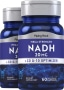 Extra silný NADH , 20 mg, 60 Kapsule s rýchlym uvoľňovaním, 2  Fľaše