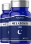 Melatonina , 1 mg, 180 Tabletas, 2  Botellas/Frascos