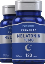 Melatonin, 10 mg, 120 Tablets, 2  Bottles