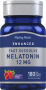  melatonine snel oplossend, 12 mg, 180 Snel oplossende tabletten