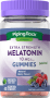 Mélatonine (baies naturelles), 10 mg (par portion), 40 Gommes végans