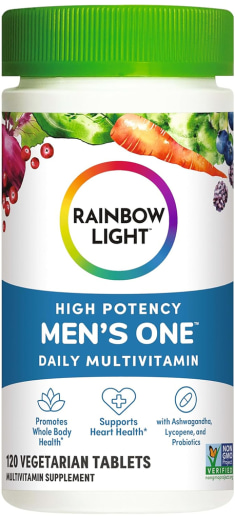Men's One + Real Food Nutrients, 120 Vegetarian Caplets
