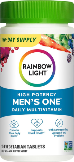 Men's One + Real Food Nutrients, 150 Vegetarian Caplets