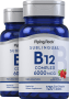 Complexe méthylcobalamine + vitamine B12 (sublingual), 6000 mcg, 120 Comprimés à dissolution rapide, 2  Bouteilles