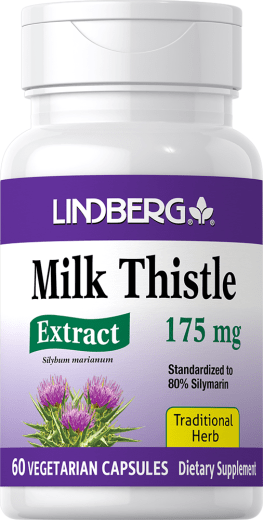 Mælketidsel standardiseret ekstrakt, 175 mg, 60 Vegetar-kapsler
