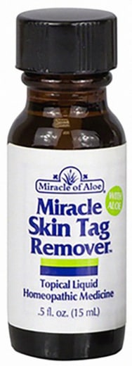 Miracle Skin Tag Remover Homeopathic Medicine, 0.5 fl oz (15 mL) Bottle